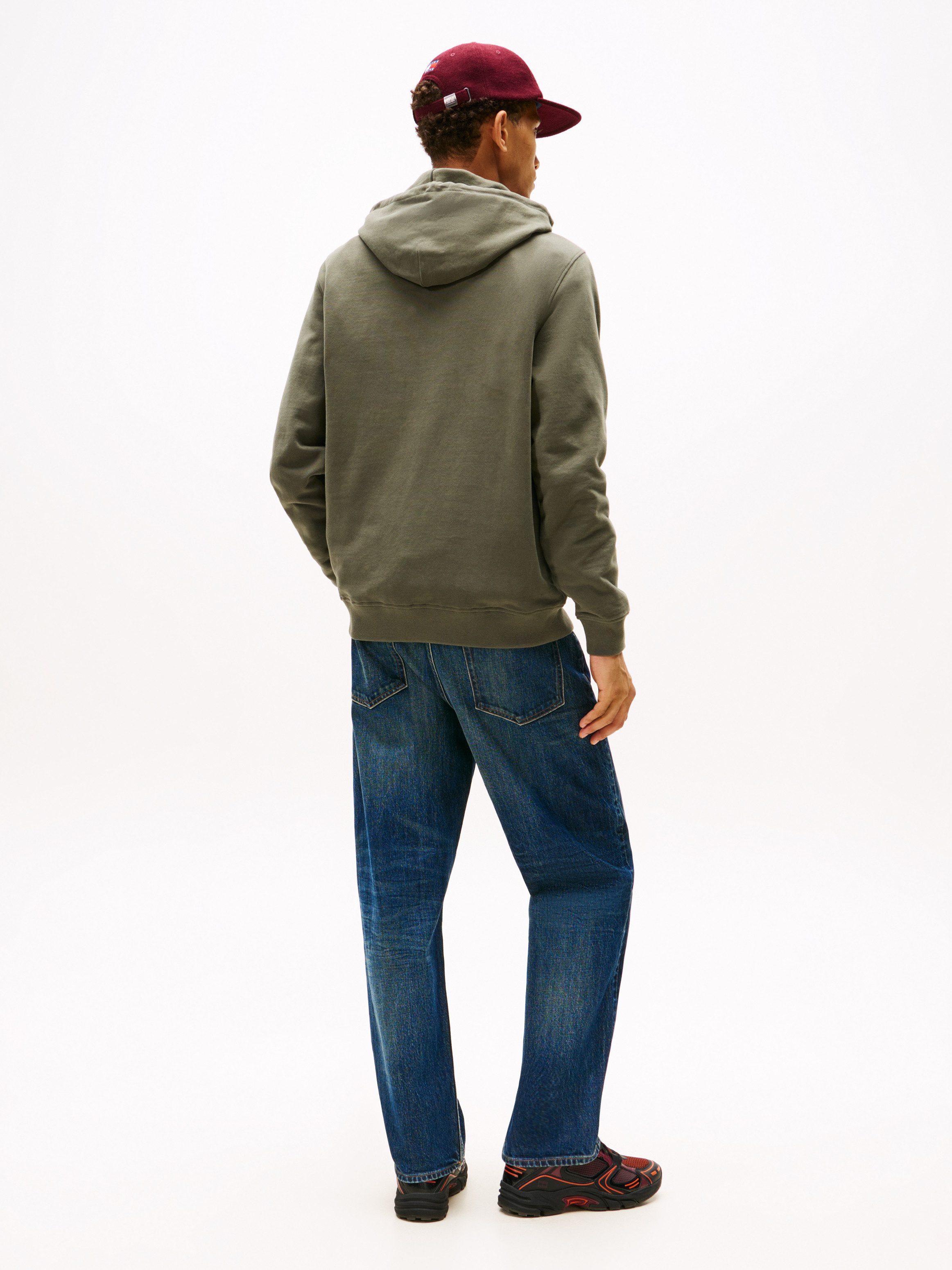 Tommy Jeans Hoodie TJM DNA Sweatshirt, Reuglar Fit, mit Logo