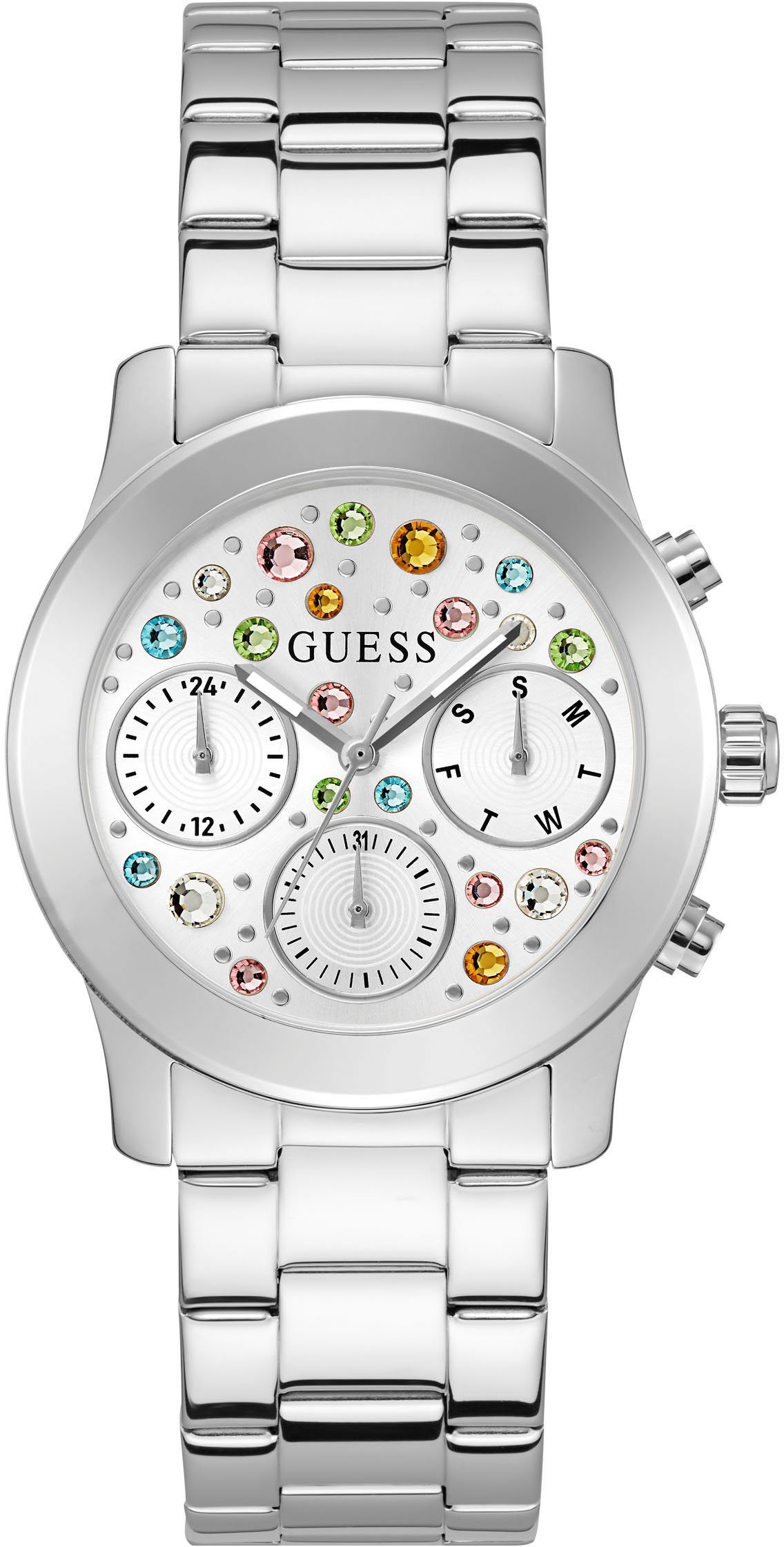 Wir stellen supergünstige Produkte vor Guess Multifunktionsuhr GW0559L1