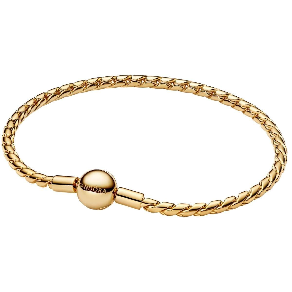 Pandora Armband 564028C00, für Damen Goldfarben Flügelkette