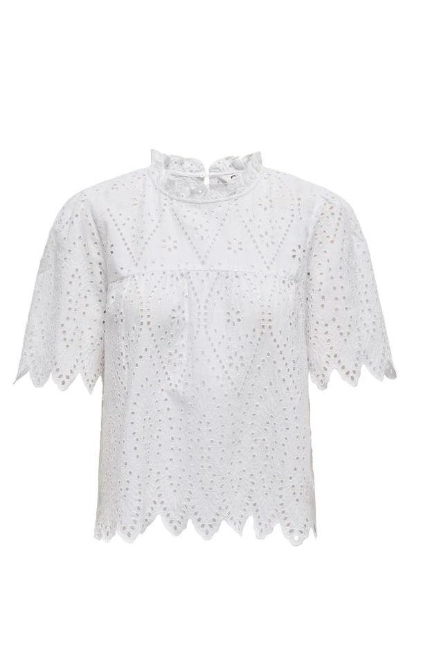 ONLY Blusentop ONLNYLA TULUM EMB SS günstig online kaufen