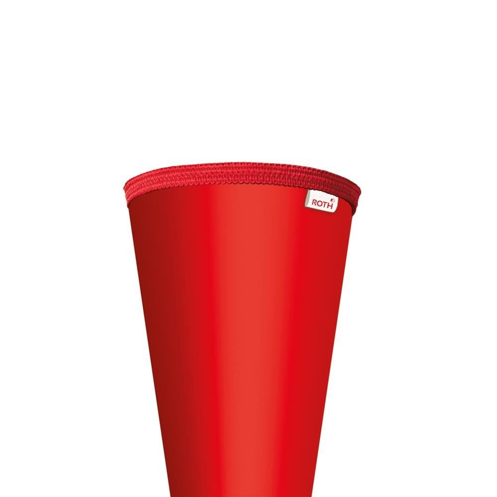 Roth Schultüte Rohling, 70 cm, rund, ohne Verschluss, Zuckertüte zum Basteln