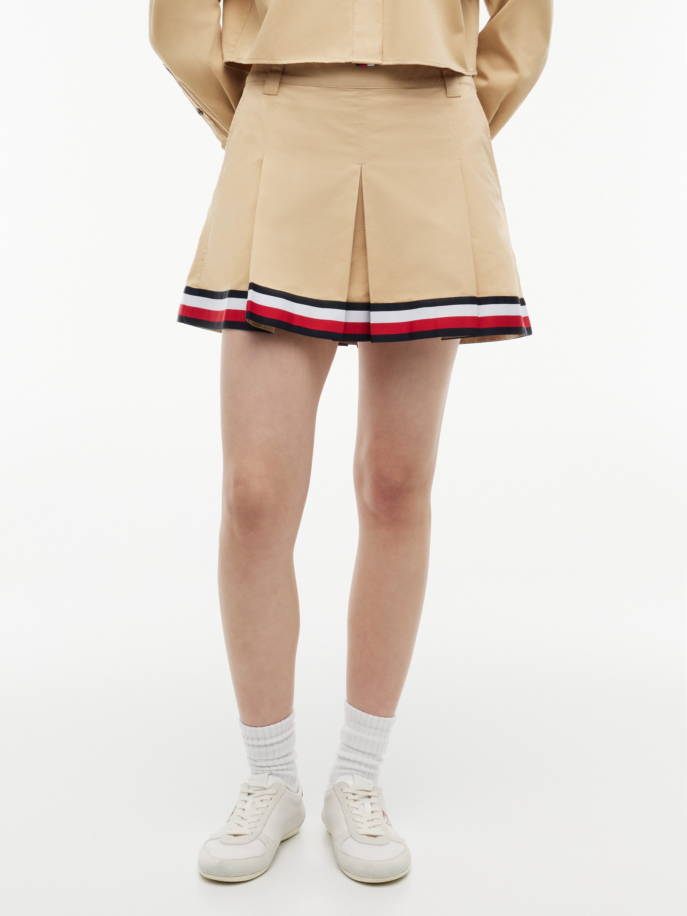 Tommy Jeans TJW RWB TAPE MINI SKIRT Baumwolle
