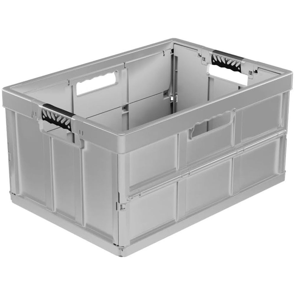 keeeper Aufbewahrungsbox keeeper Klappbox Benno mit Softgriffen 45,0 Ltr. 54x37x27,5 cm light s