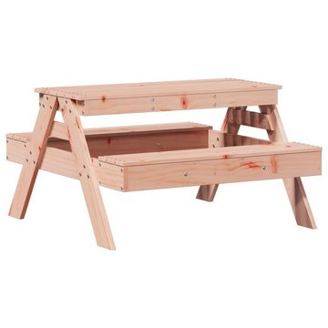 vidaXL Gartentisch Picknicktisch für Kinder 88x97x52 cm Massivholz Douglasie (1-St)