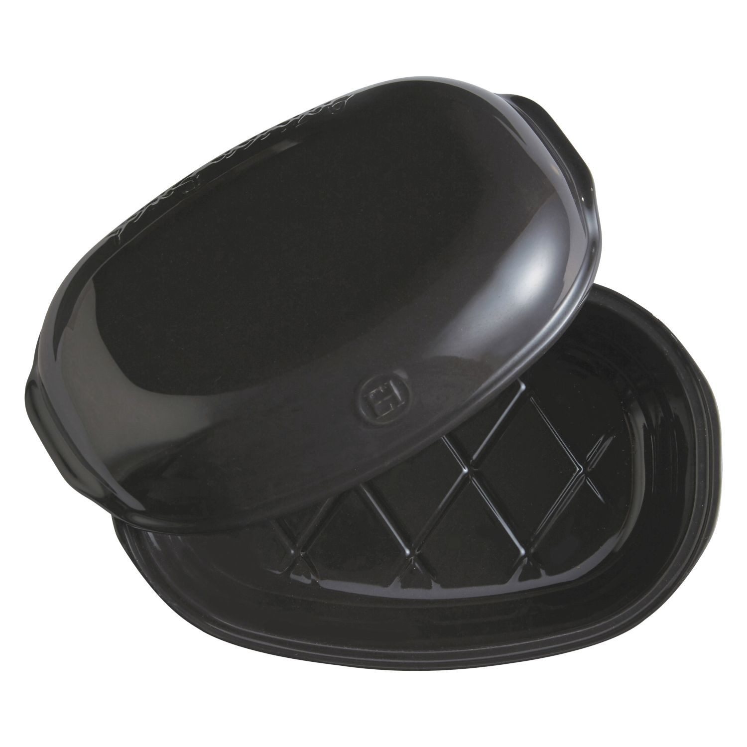 Emile Henry Brotbackform Artisan Fusain