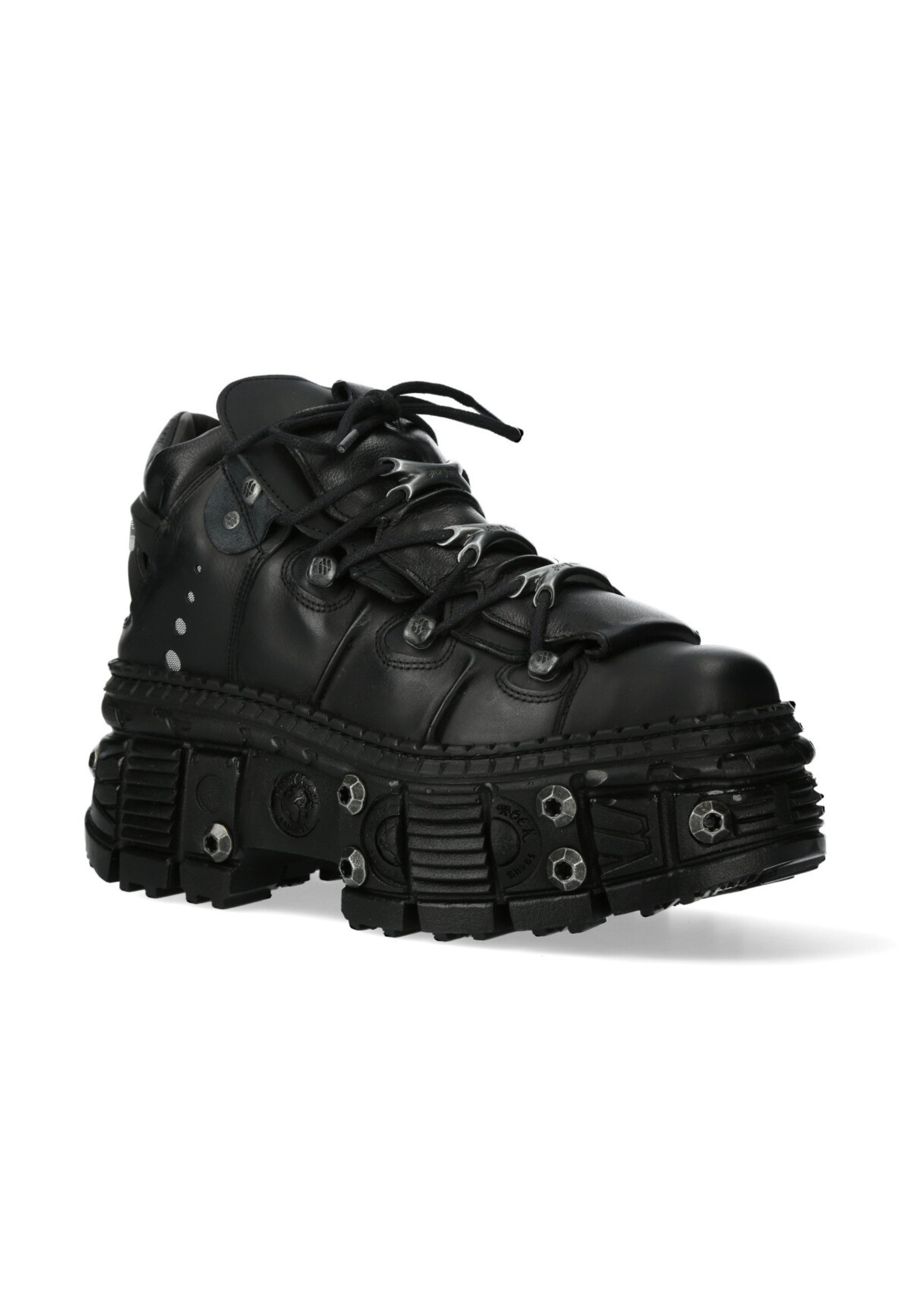 NEW ROCK M-WALL106-S25 Plateausneaker Handgefertigt in Spanien aus echtem Leder