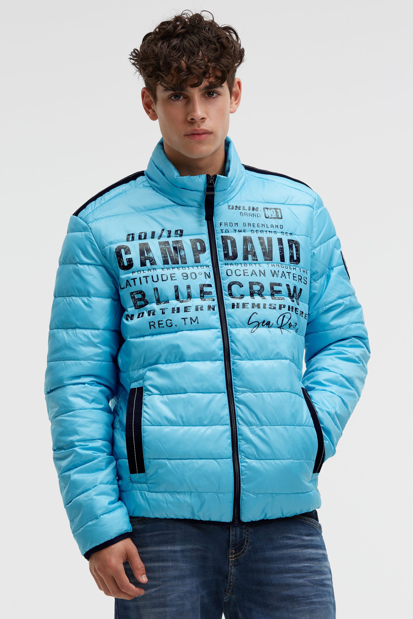CAMP DAVID Outdoorjacke mit Windfangleiste günstig online kaufen