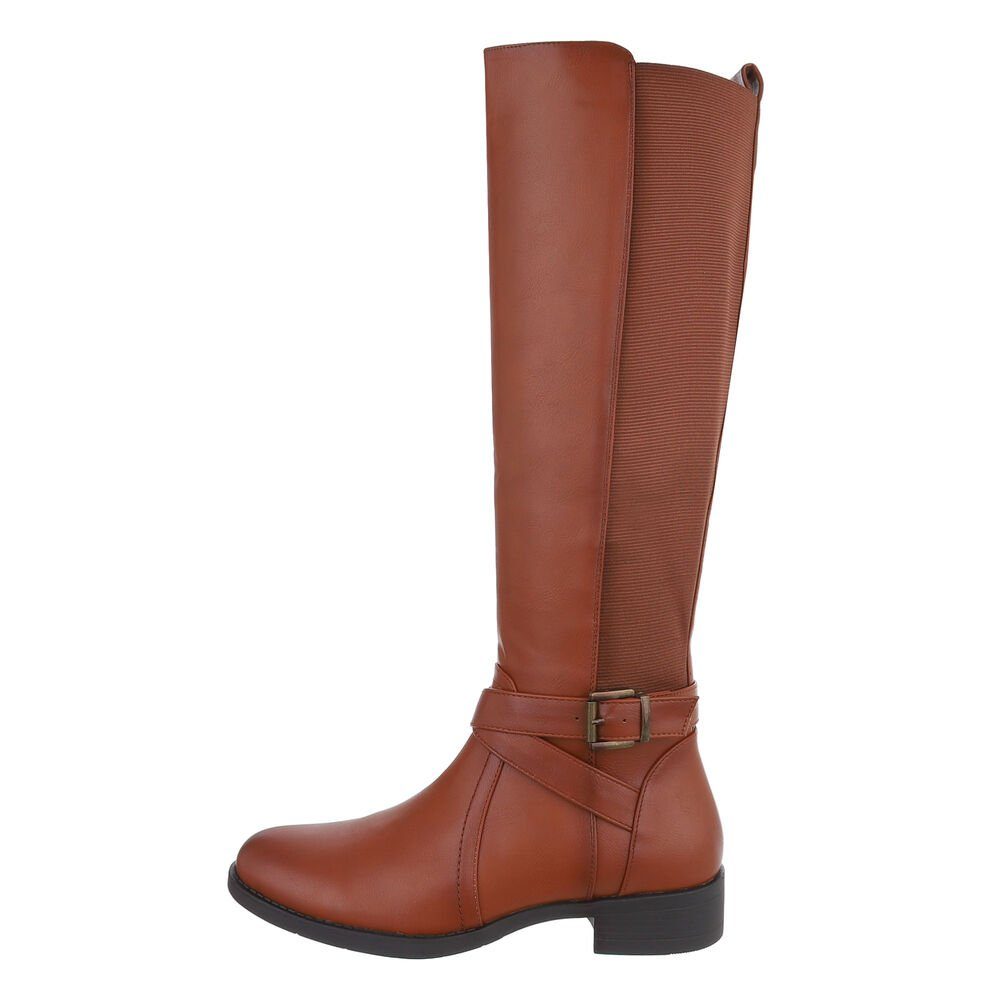 Ital-Design Damen Freizeit Stiefel (85081059) Blockabsatz günstig online kaufen
