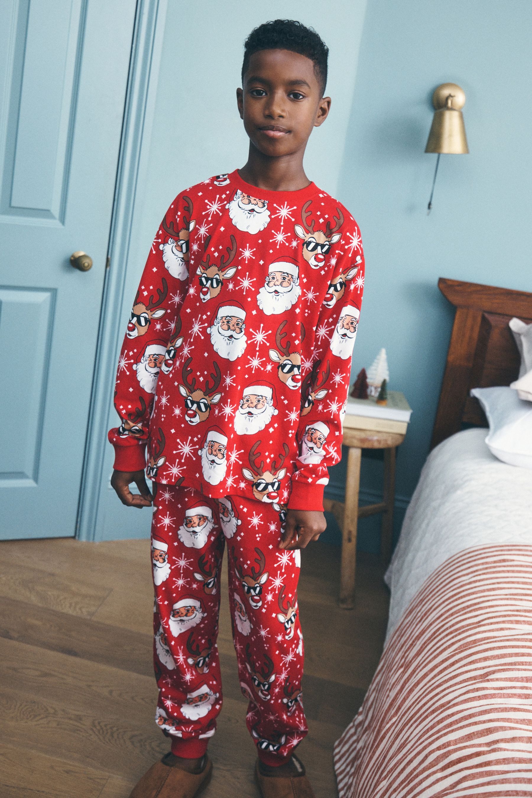 Next Pyjama Pyjama-Set mit Weihnachtsmotiv (2 tlg)
