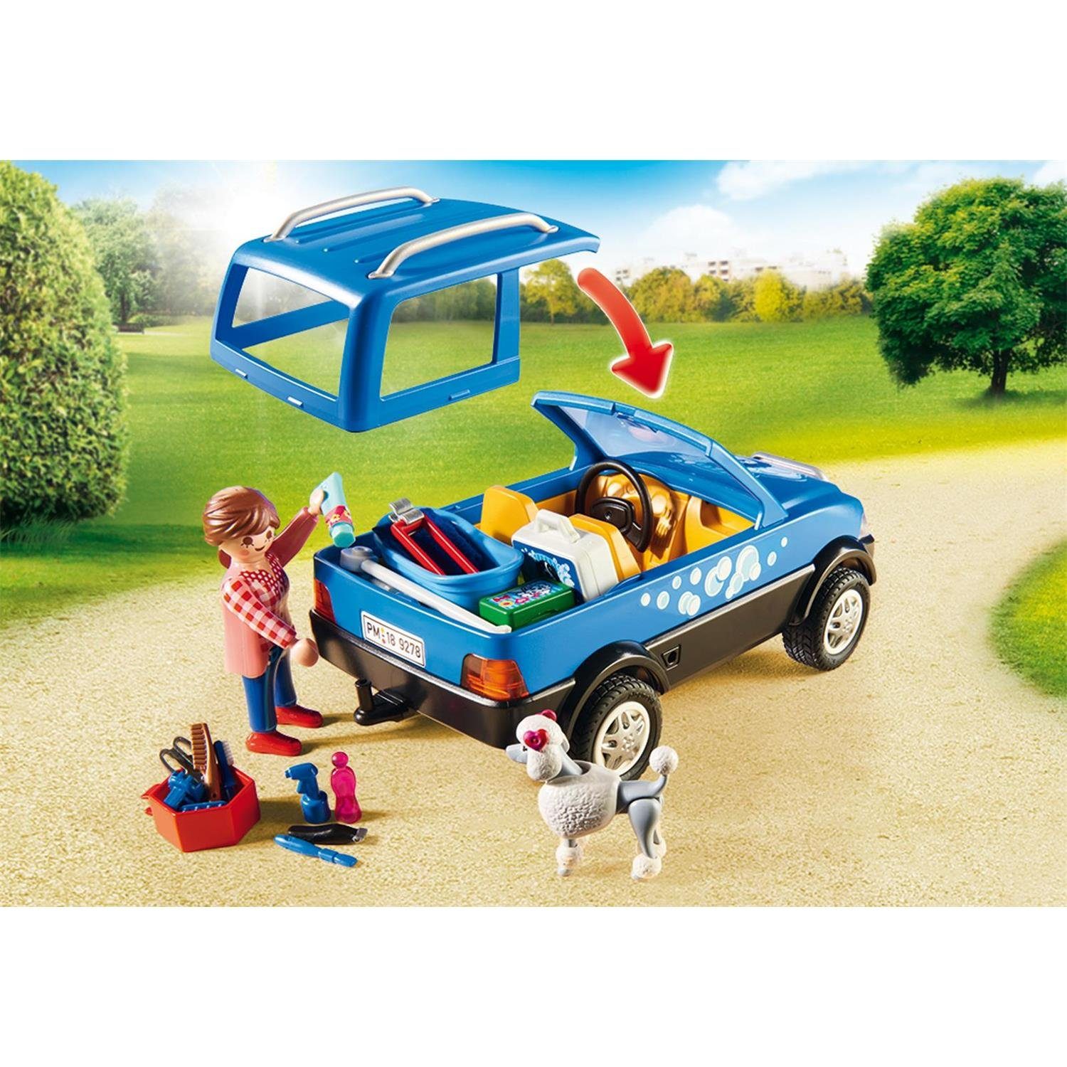 Playmobil® 9278 Mobiler Hundesalon Konstruktions-Spielset – Bild 4 von 5