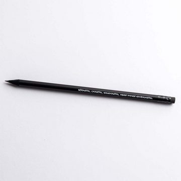 RABUMSEL Bleistift Bösartig, unartig, eigenartig, aber immer einzigartig. - Bleistift, ideal auch als Geschenk