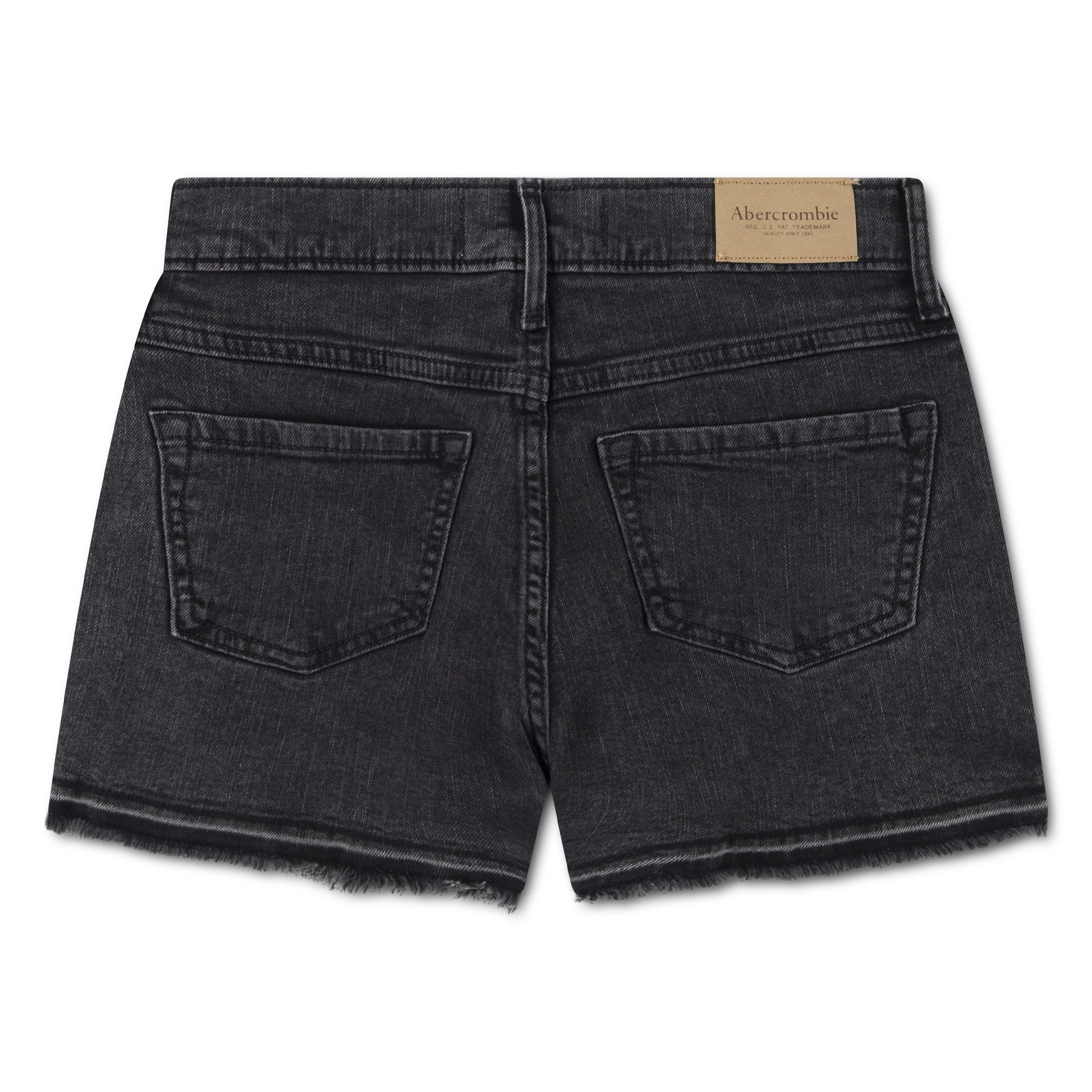 Abercrombie Kids Jeansshorts AFG HIGH RISE RELAXED DENIM SH 4-Pocket-Style, ohne Coinpocket