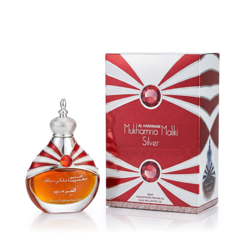 al haramain Körperpflegeduft Mukhamria Maliki Silver Parfümiertes Öl (unisex)