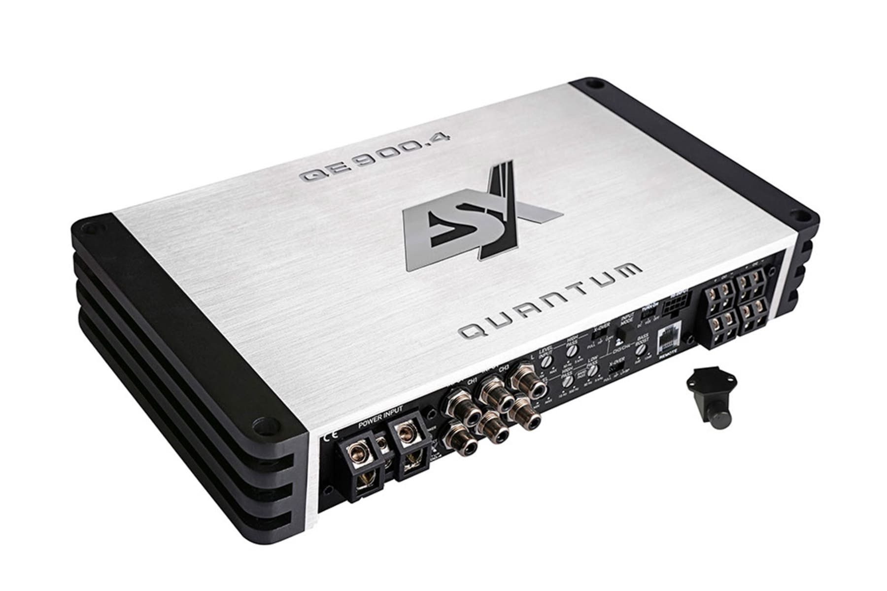 ESX QE900.4 4/3/2-Kanal Verstärker Endstufe brückbar 900 Watt RMS Endverstärker (Anzahl Kanäle: 4)