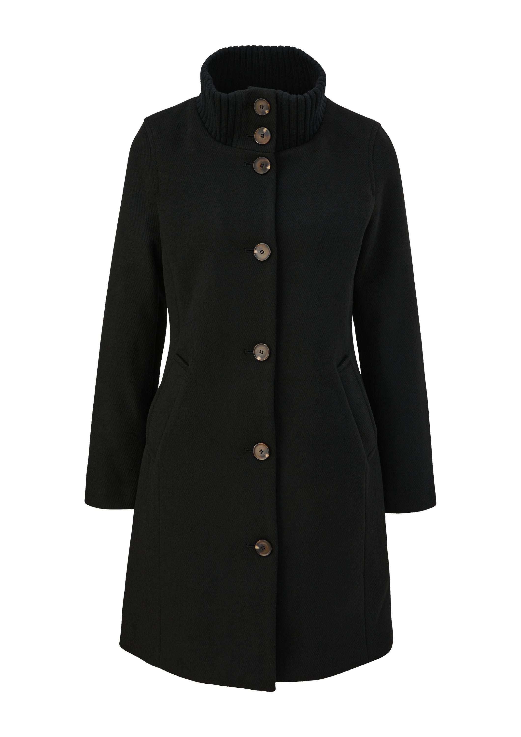 s.Oliver Funktionsmantel Outdoor-Mantel Twillmantel mit Stehkragen günstig online kaufen