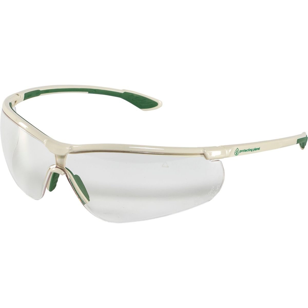 Uvex Arbeitsschutzbrille sportstyle planet fbl. sv exc. beige/gn