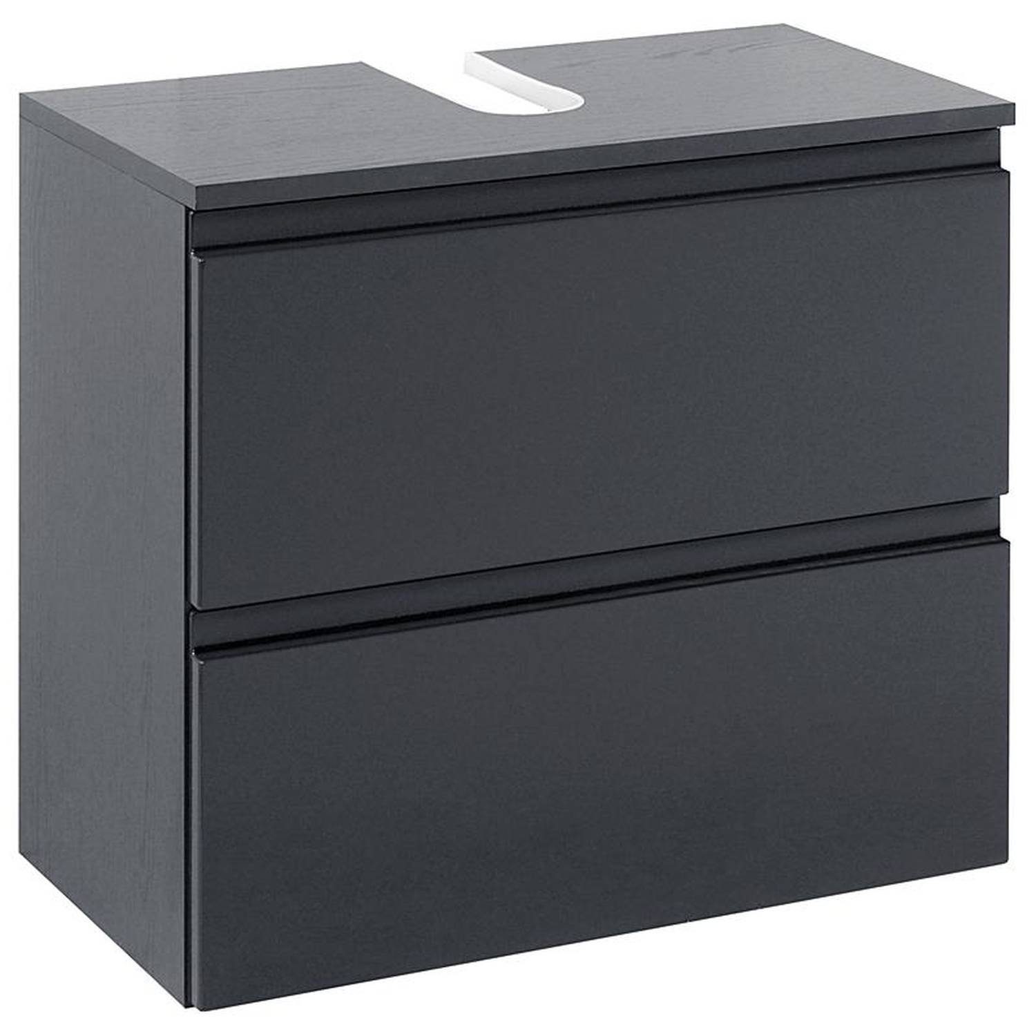 Lomadox Waschbeckenunterschrank »COMO-03« Waschbeckenschrank, Hochglanz