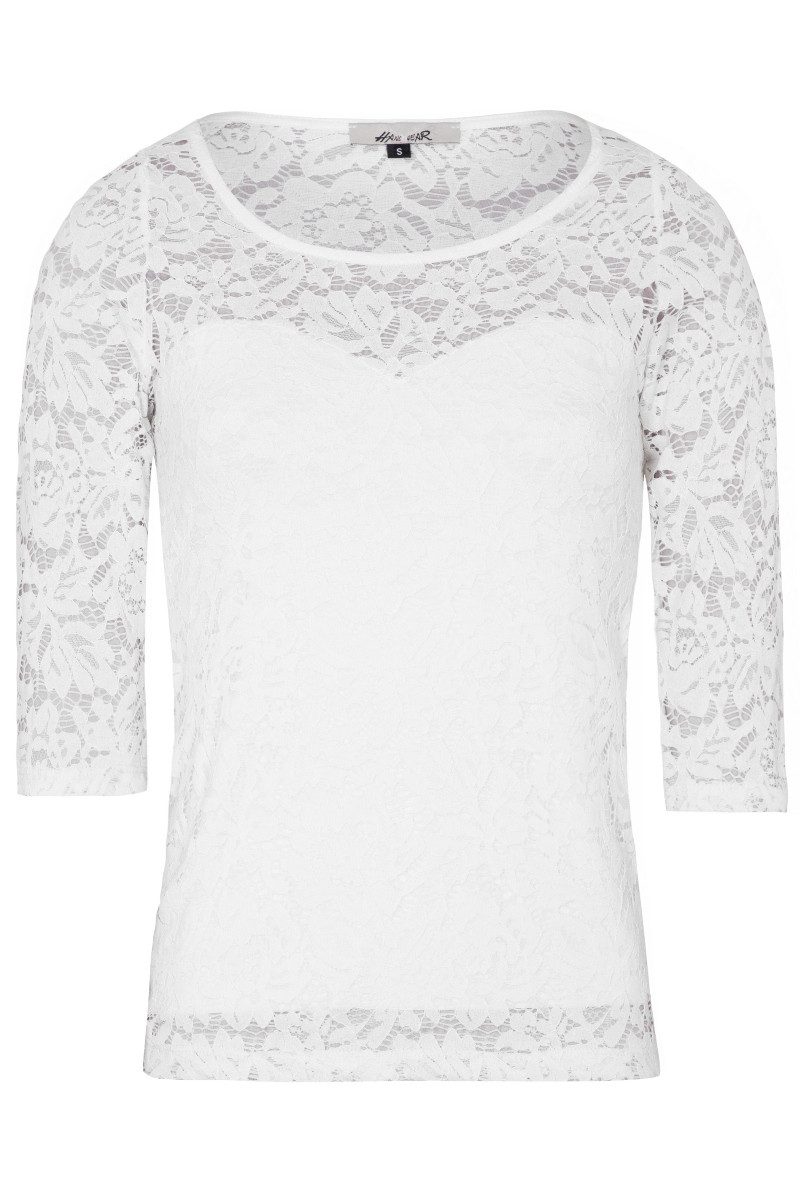 Hangowear Trachtenshirt Blusenshirt - FORTUNA - offweiß günstig online kaufen