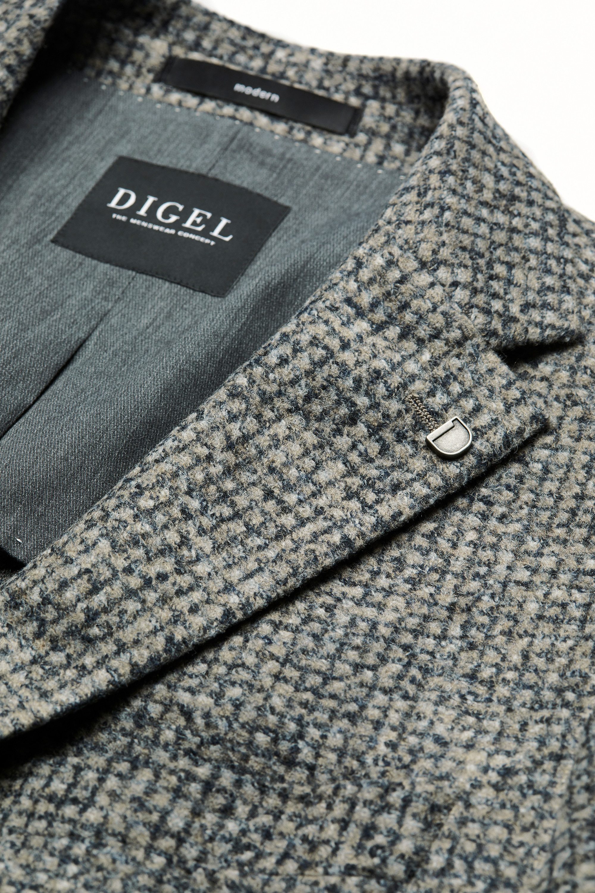 Digel Anzugsakko Edward-ST (1-tlg., Jersey) Kissing günstig online kaufen