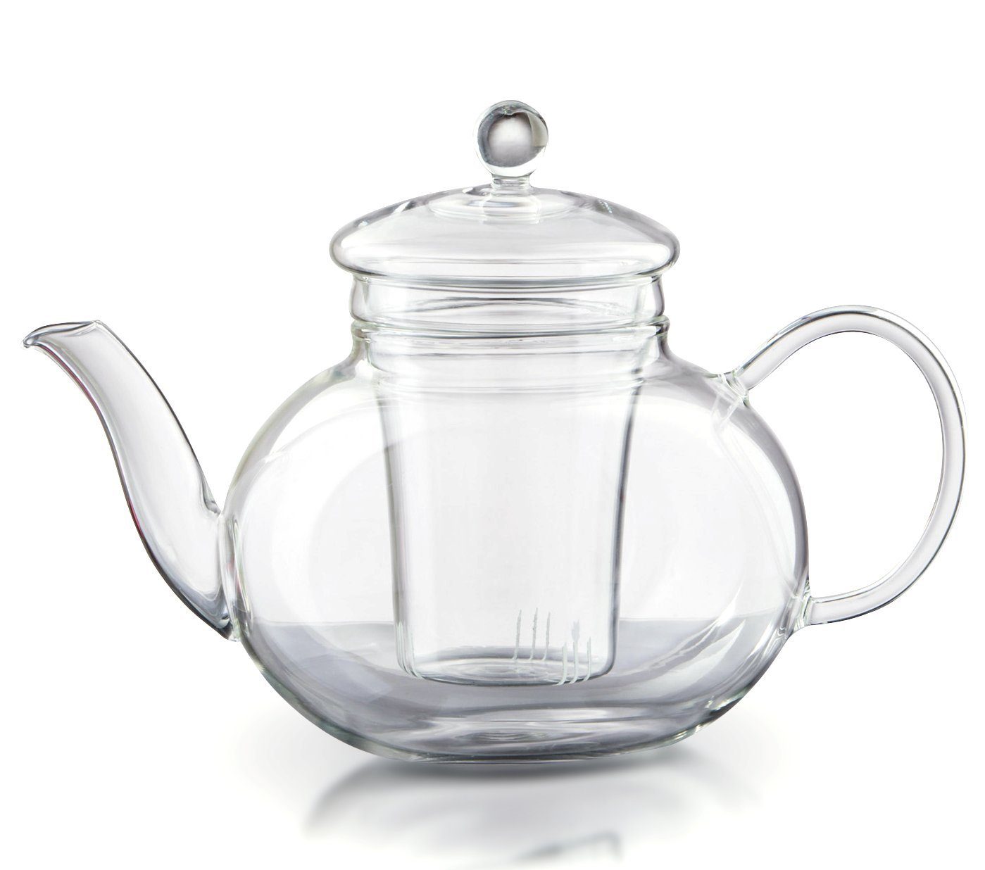 Emilja Teekanne Glas Teekanne 1,0L Melody Boral, 1 l, inkl. Glasfilter -  herausnehmbar