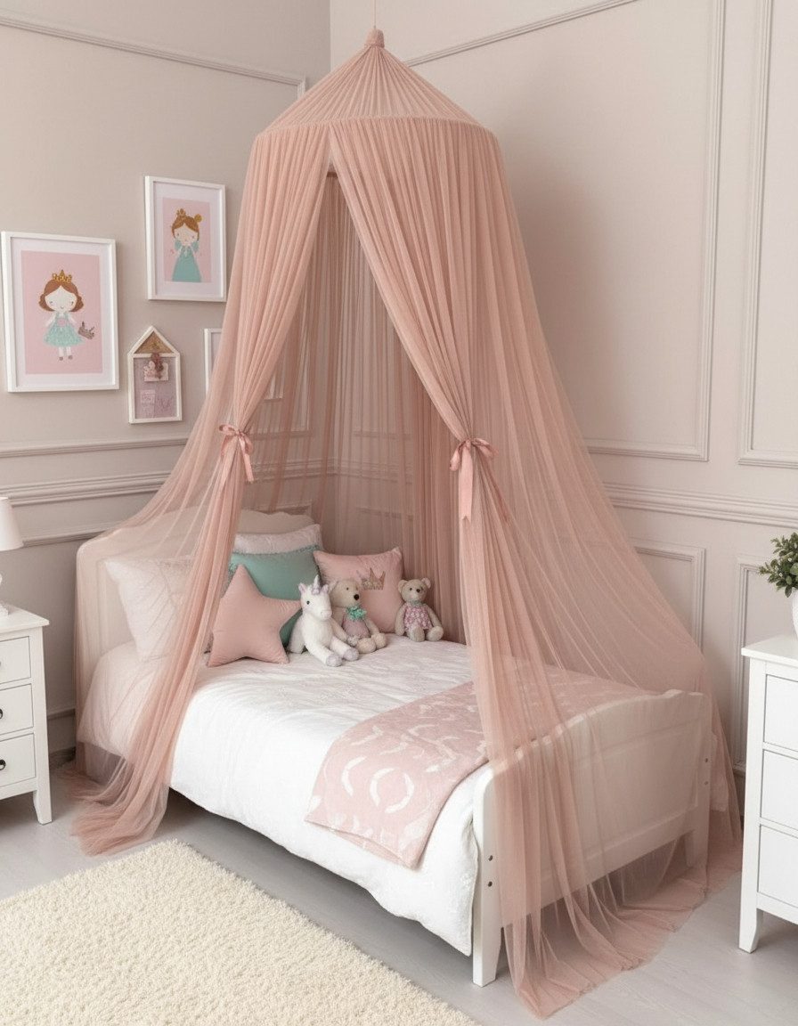 Baby Fancyroom Betthimmel Baldachin 25M Betthimmel Kinderzimmer Babyzimmer günstig online kaufen