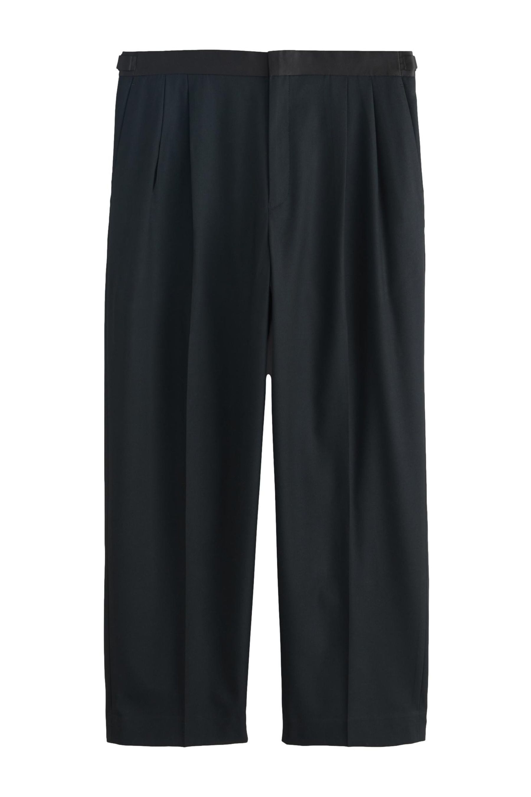 Anzughose Loose Fit Smokinghose