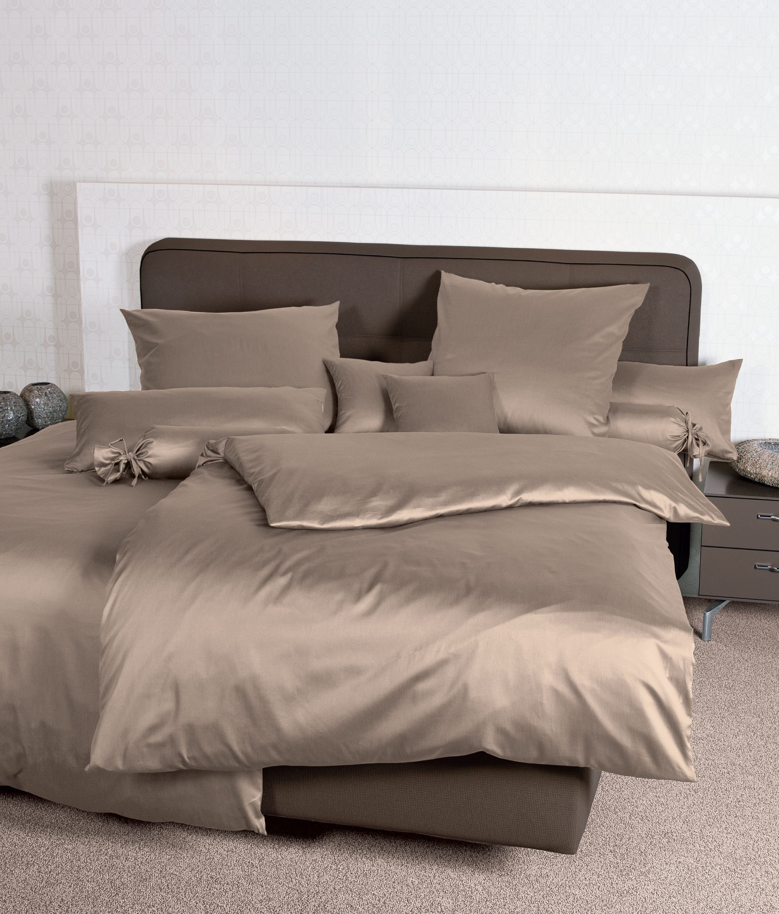Janine Bettwäsche Baumwoll Bettwäsche Colors, 100% günstig online kaufen