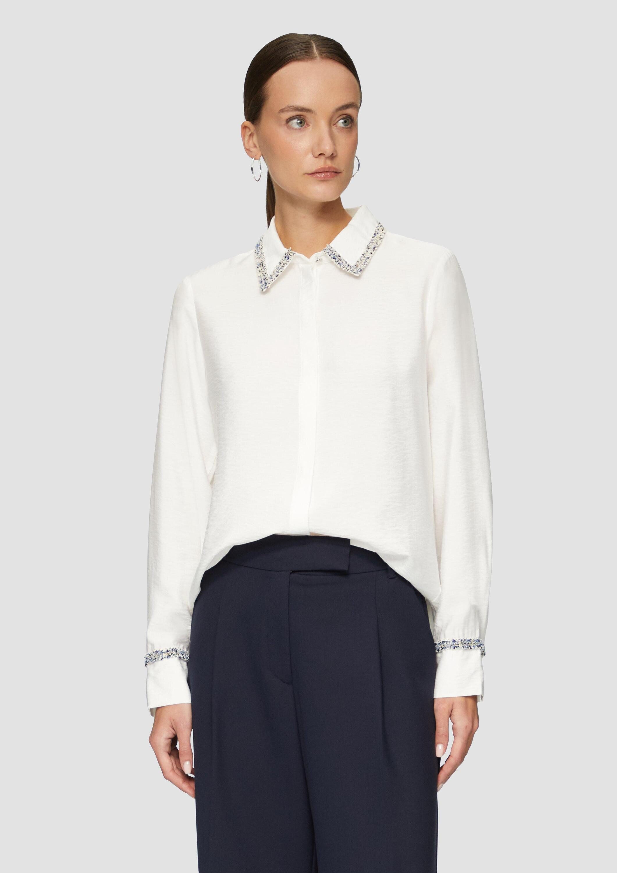 s.Oliver Langarmbluse Bluse (1-tlg) günstig online kaufen