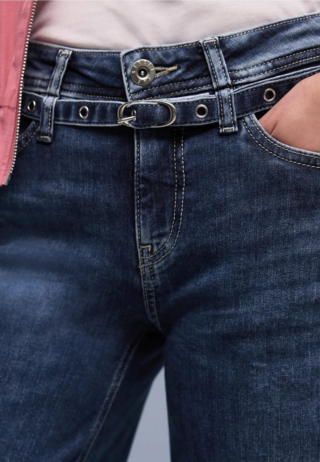 STREET ONE Weite Jeans Wide Leg Jeans Emee (1-tlg) günstig online kaufen