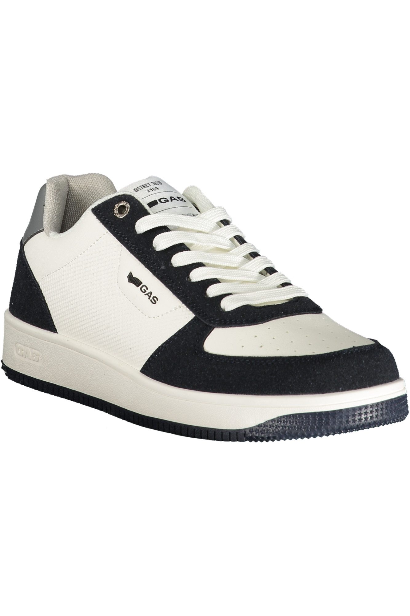 GAS Sneaker Stylischer Herren-Sportschuh Weiß Blau mit