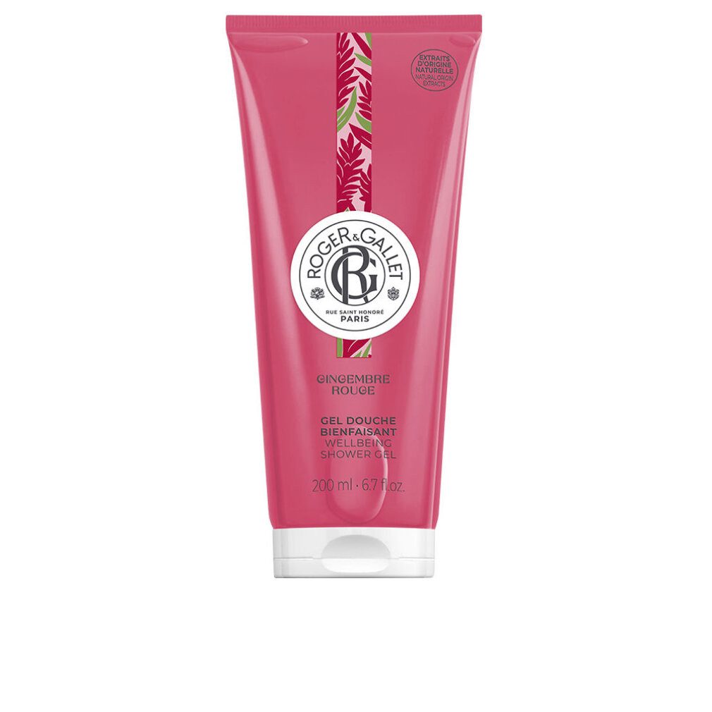 ROGER & GALLET Duschgel GINGEMBRE ROUGE gel douche dynamisant 200ml