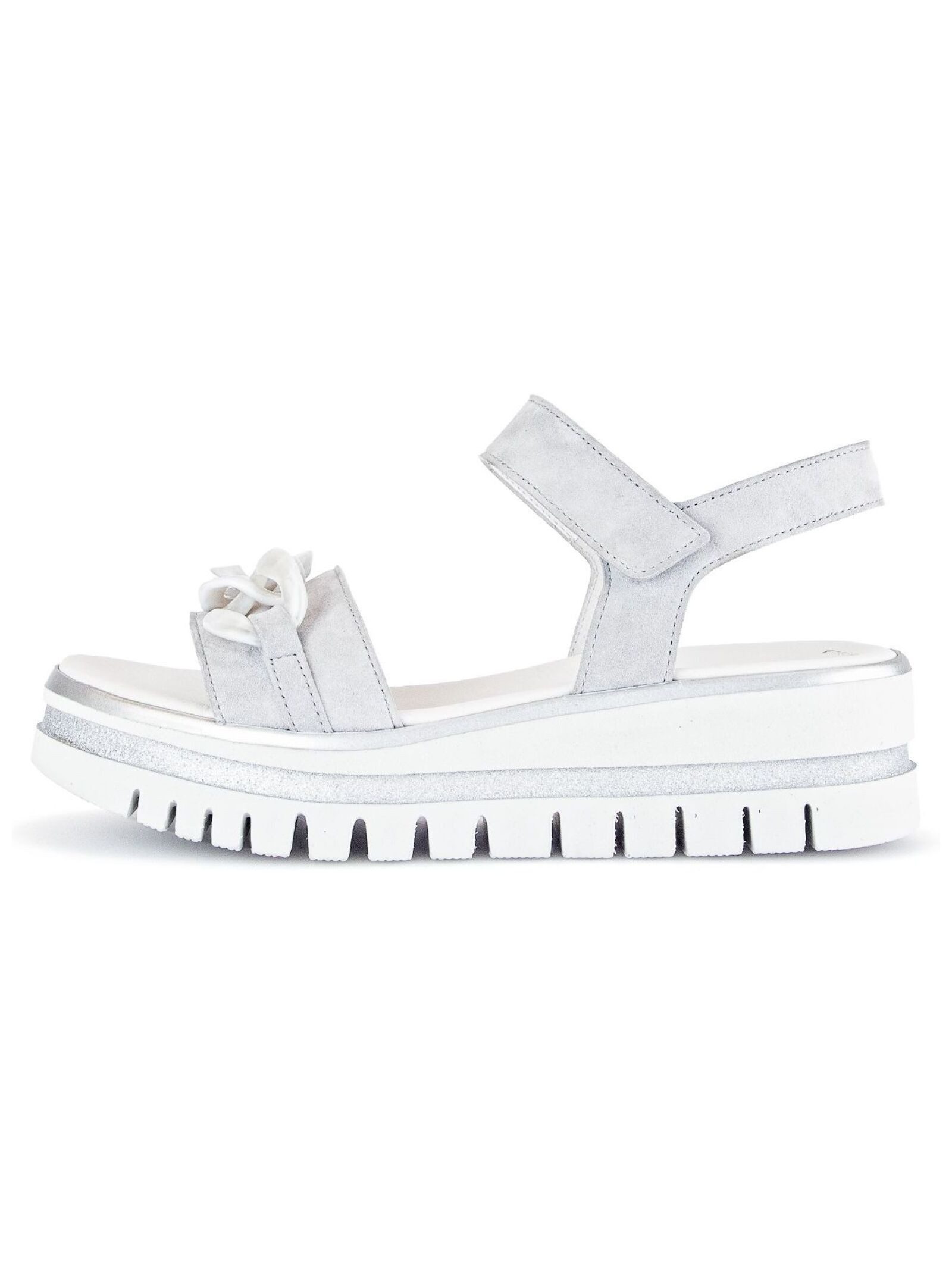 Gabor Sandalen Veloursleder Keilsandalette günstig online kaufen