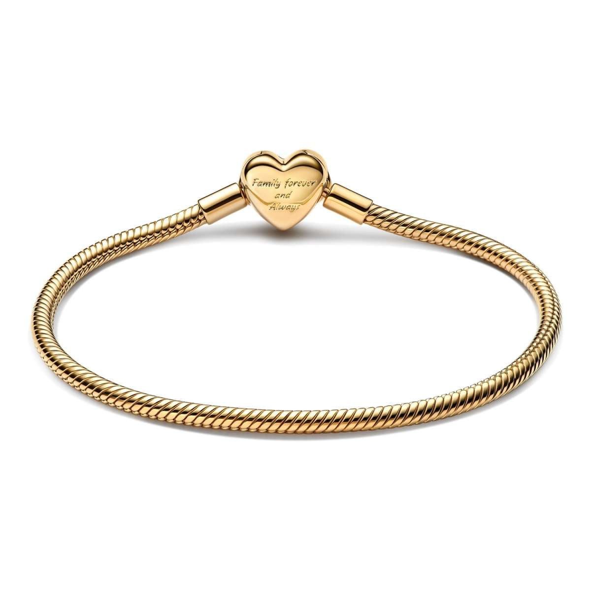 Pandora Armband 563758C01, Damenarmband Funkelndes Unendlichkeits-Herz Goldfarben – Bild 2 von 4