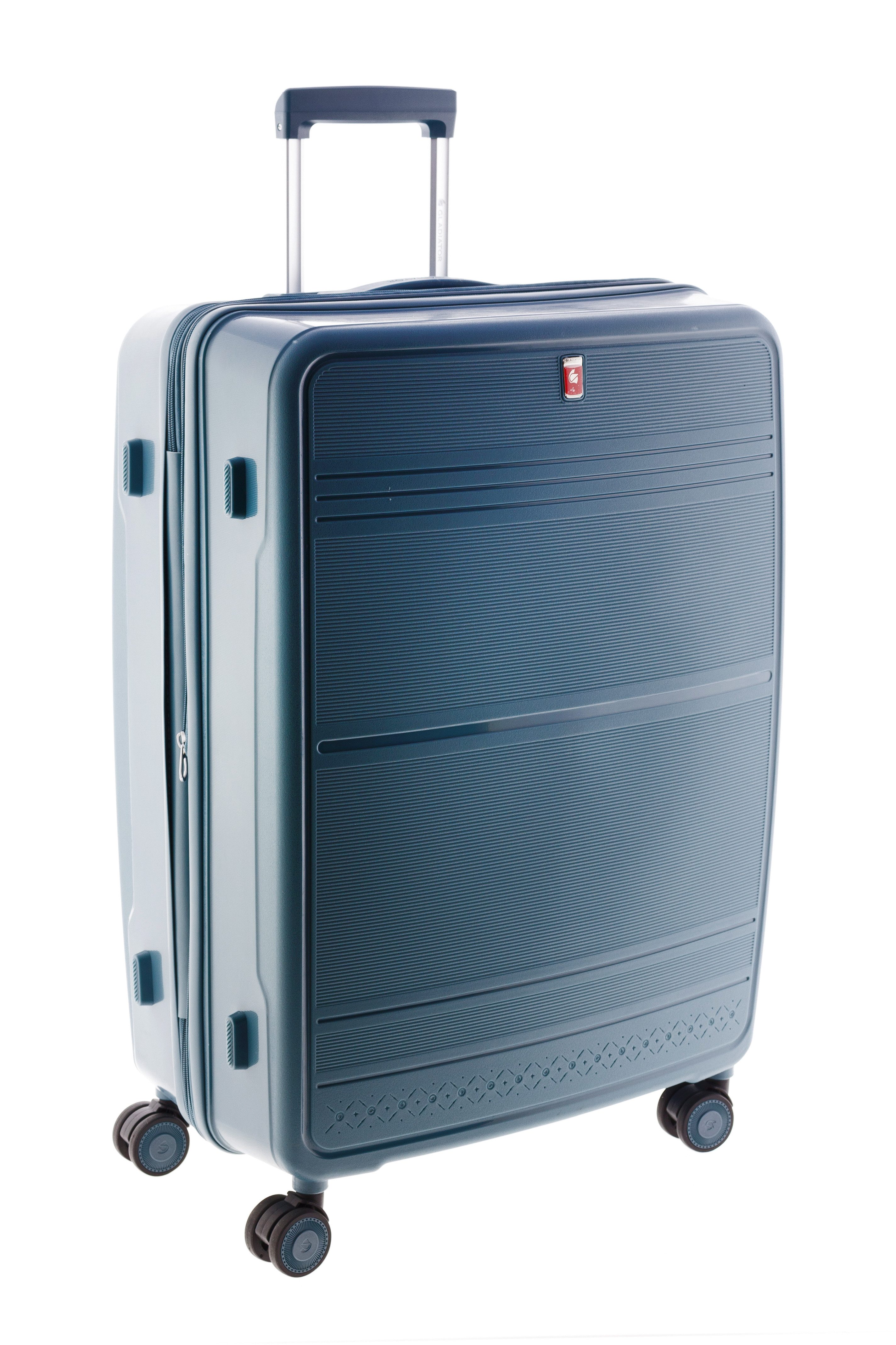 GLADIATOR Trolley XL - 115 Liter Volumen - 75cm - 4 Rollen - 4 Farben, Vollständig gefütterter Innenraum mit Volumenerweiterung