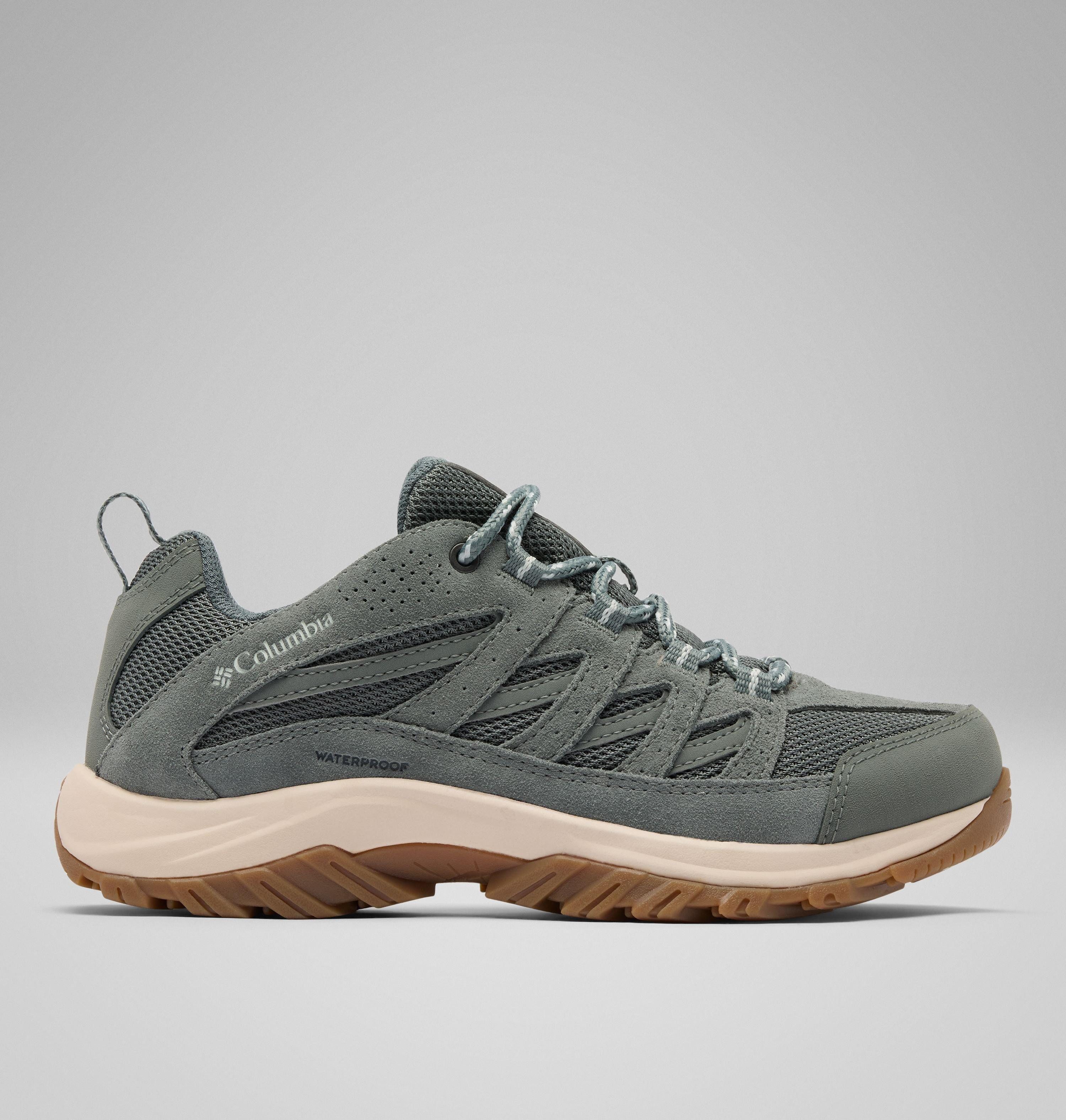 Columbia CRESTWOOD™ WATERPROOF Wanderschuh profilierte Gummilaufsohle, mit Techlite™ Dämpfungstechnologie