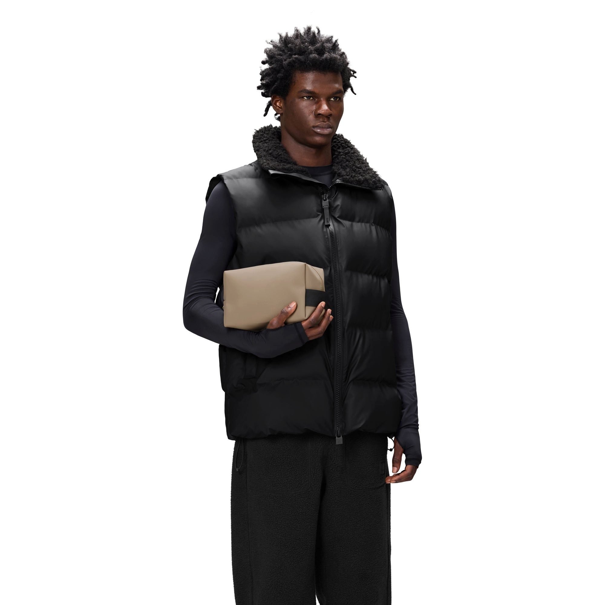 Rains Kulturbeutel Wash Bag - Kulturbeutel S 21 cm (beige)