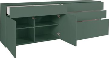 LeGer Home by Lena Gercke Sideboard Essentials (2 St), Breite: 224cm, MDF lackiert, Push-to-open-Funktion