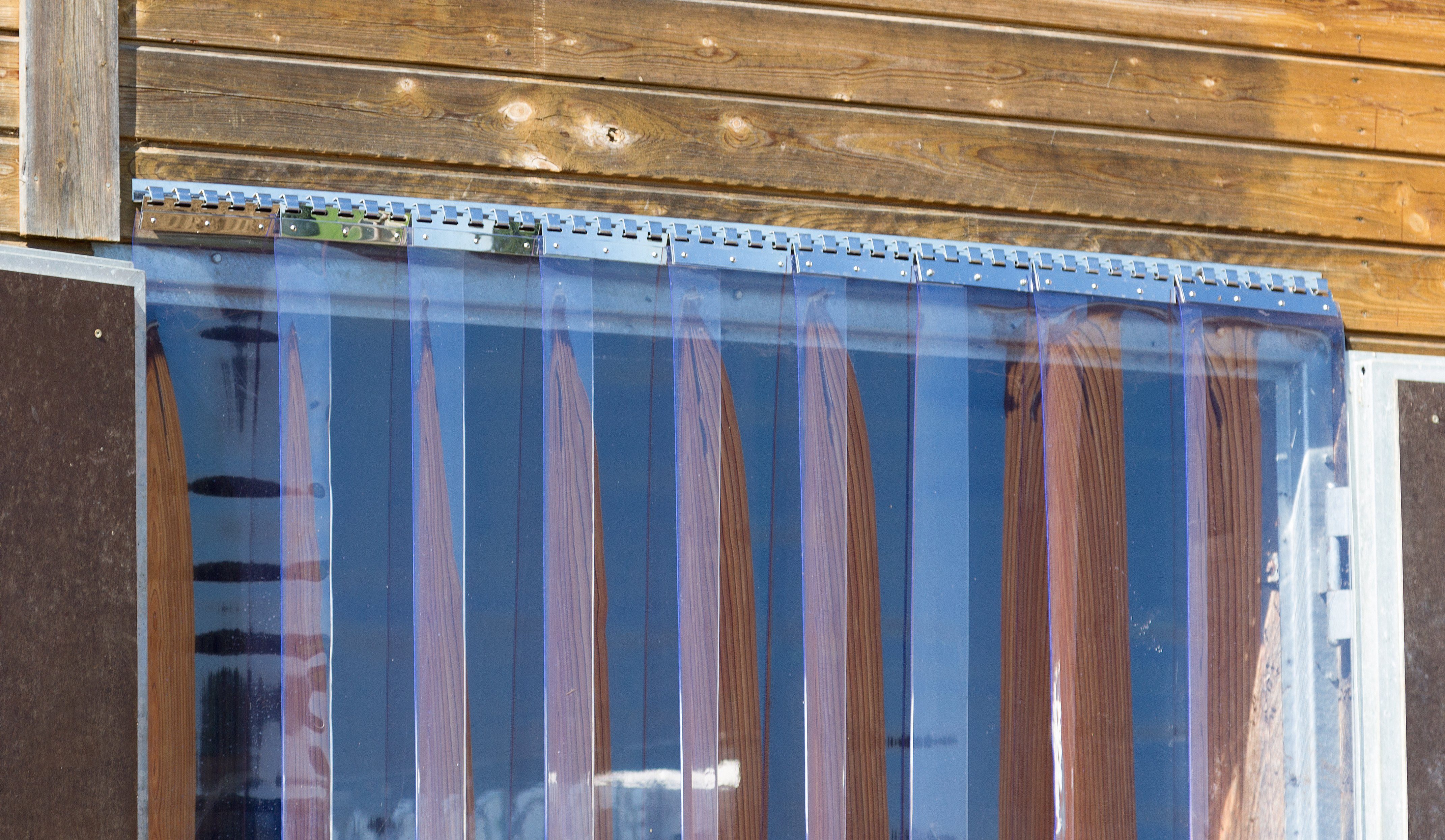 Kerbl Insektenschutz-Vorhang Kerbl Streifenvorhang für Rollenlänge Paddocks, Ställe, 50 m Hallen