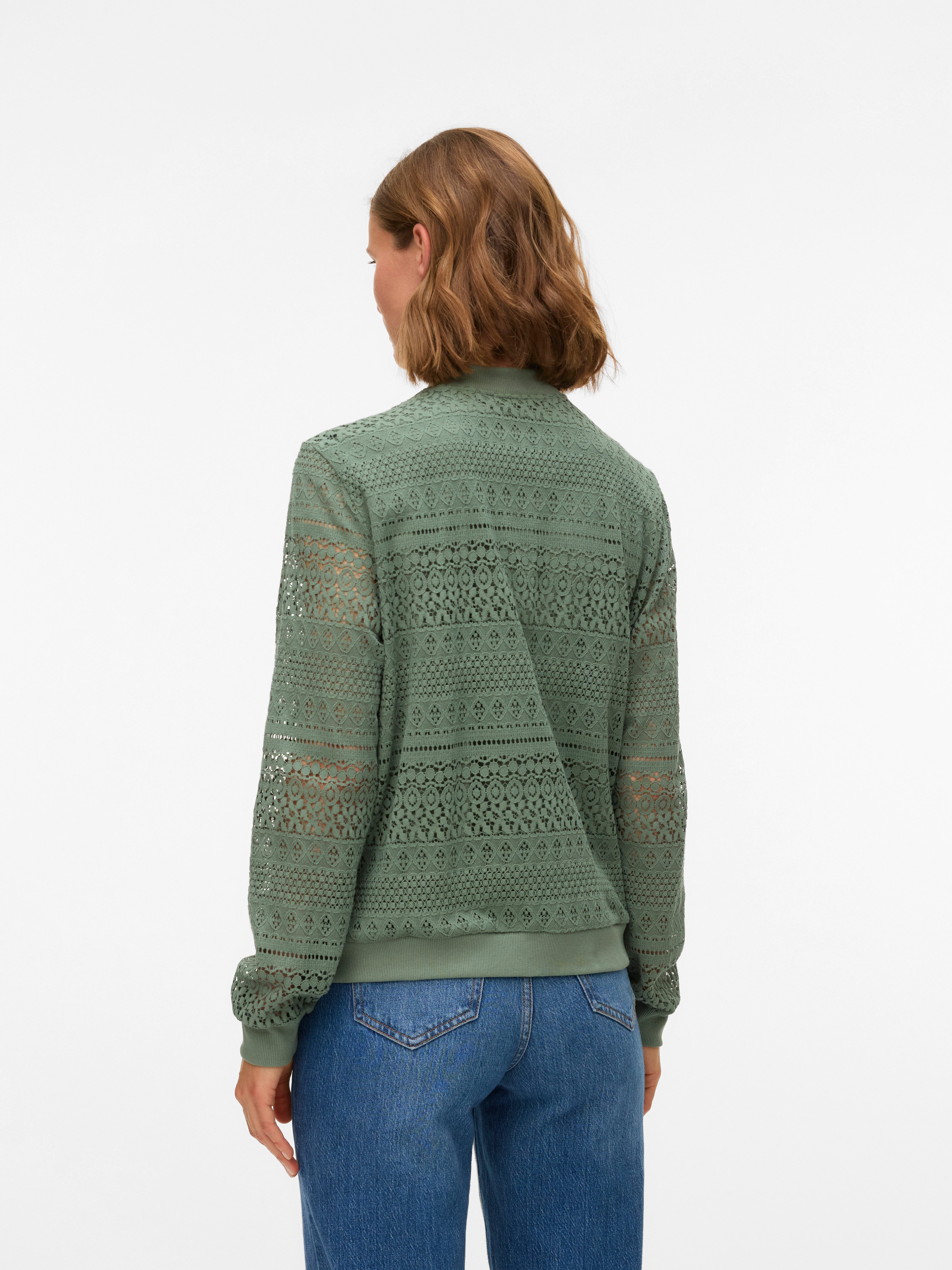Vero Moda Bomberjacke VMHONEY LACE BOMBER JACKET WVN GA
