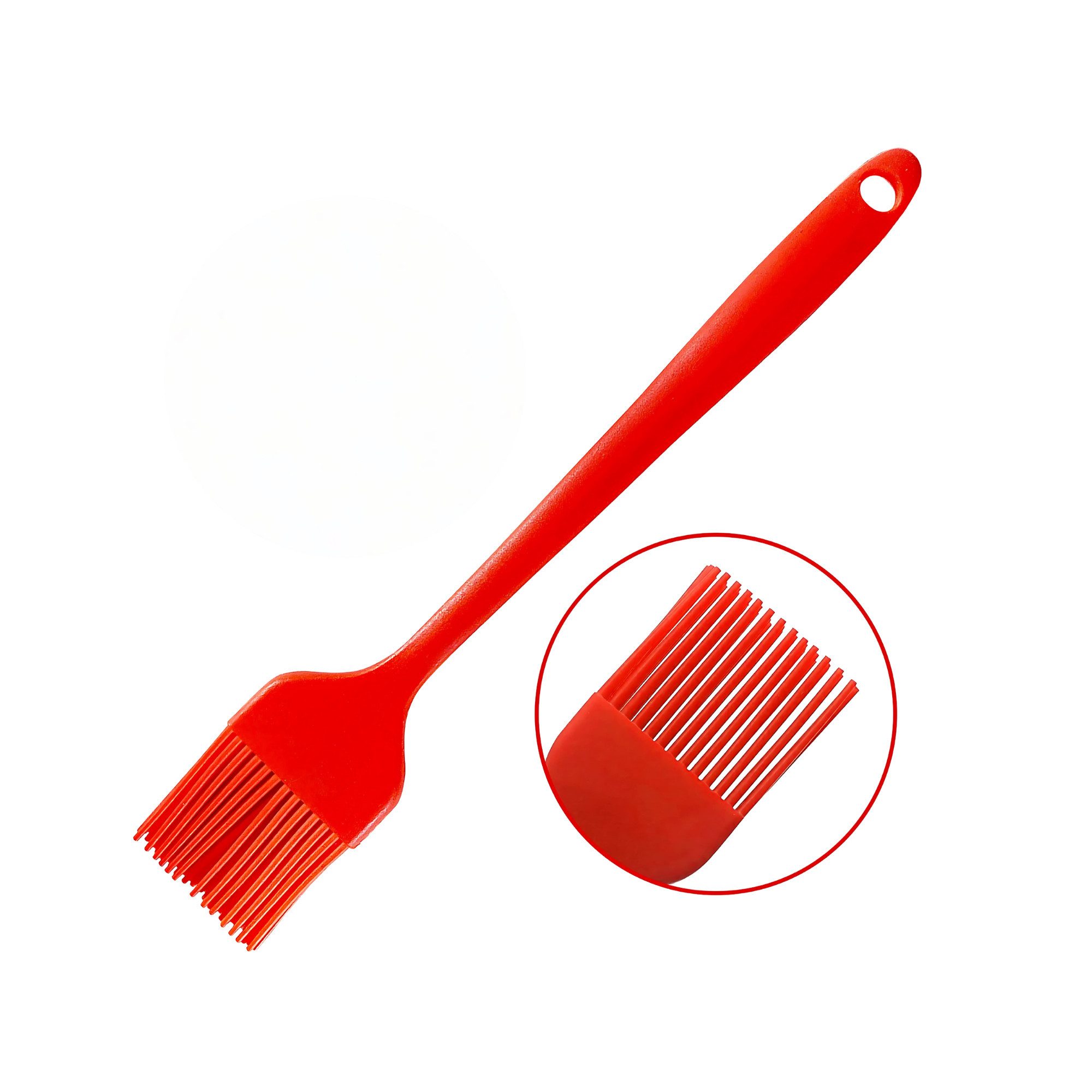 Backpinsel Silikon Backpinsel Lebensmittelecht, für Backen, Grillen & Kochen