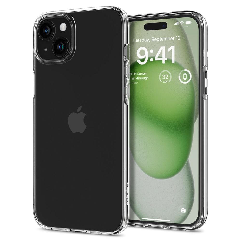 Spigen Handyhülle Schutzhülle Smartphonehülle Handyschale 6,7 Zoll, transparent, stoßfeste Ecken, dünn, präzise Passform