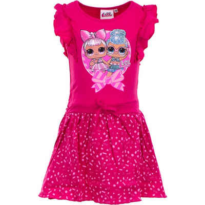 LOL Surprise Sommerkleid »Kinder Mädchen Kleid« Gr. 110 bis 140, 100% Baumwolle