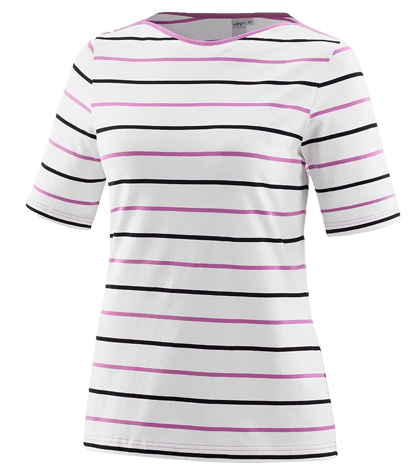 Joy Sportswear T-Shirt »JOY sportswear Alessandra T-Shirt schickes  Frühlings-Shirt für Damen mit Streifenmuster Freizeit-Shirt Weiß« online  kaufen | OTTO