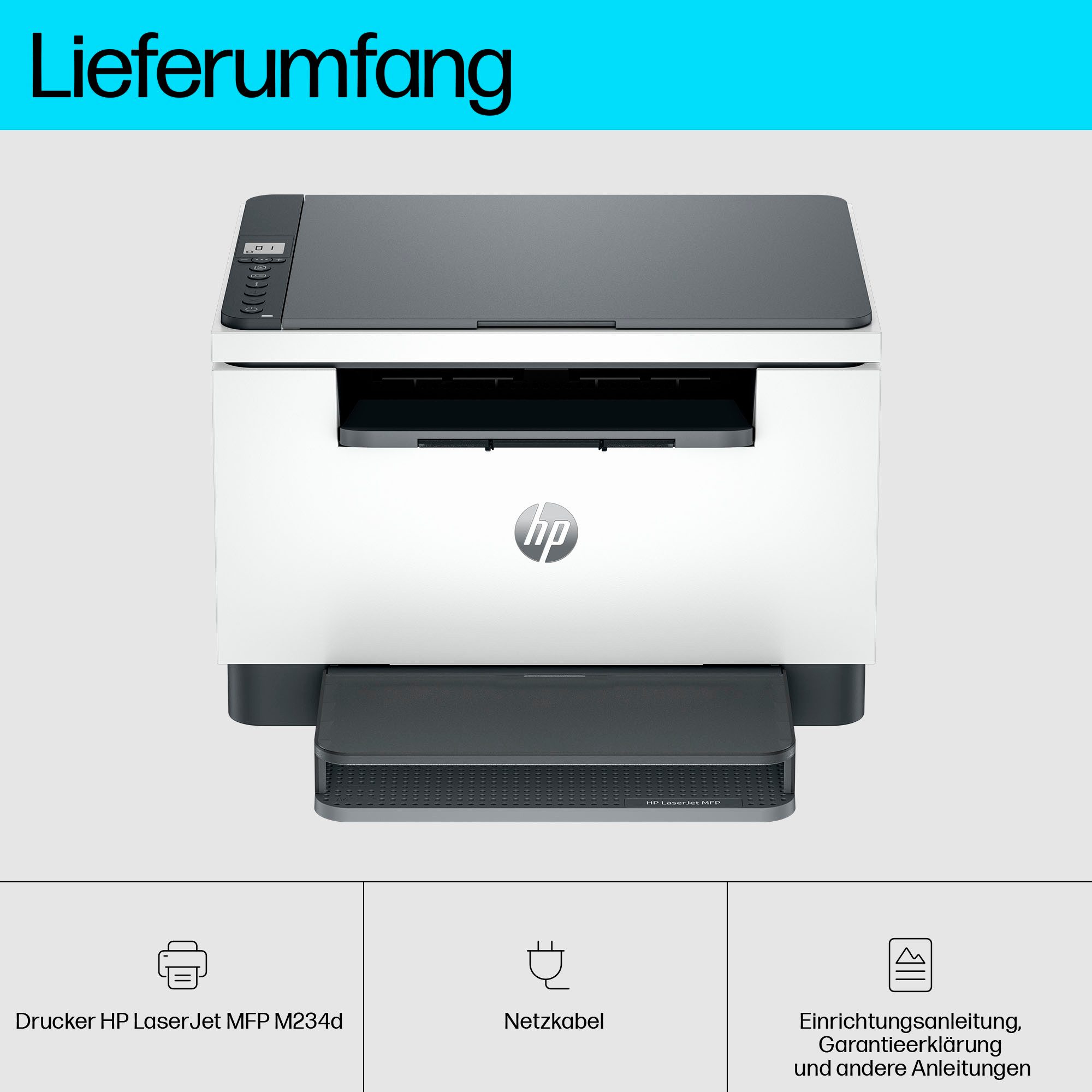 LaserJet MFP M234d Multifunktionsdrucker