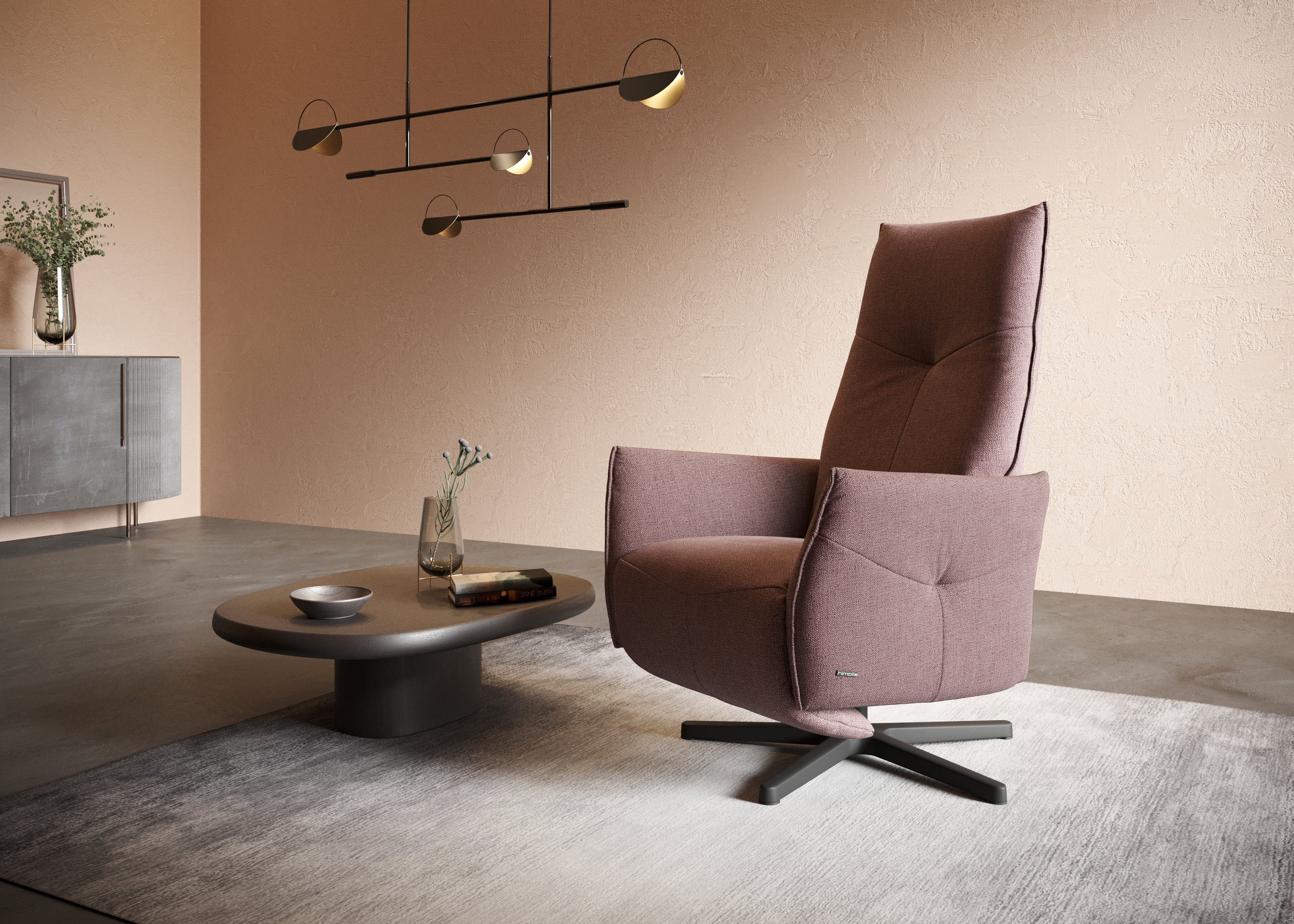 himolla Relaxsessel himolla 9920, Fußfarbe in edelstahloptik, wahlweise manuell oder elektrisch | Sessel