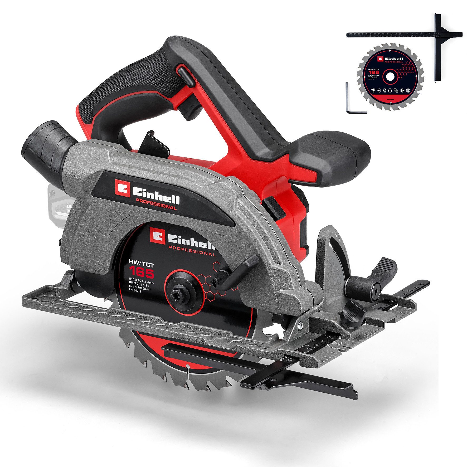 Einhell Akku-Handkreissäge TP-CS 18/165 Li BL - Solo, ohne Akku und Ladeger günstig online kaufen