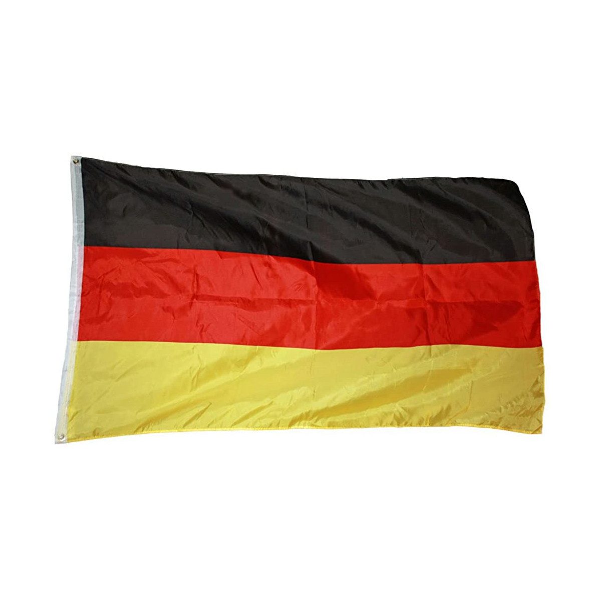 F.I.G. Fahne Flagge Deutschland (90 x 150cm), mit 2 Metallösen