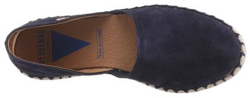 VERBENAS Espadrille Strandschuh, Sommerschuh, Loafer aus Veloursleder