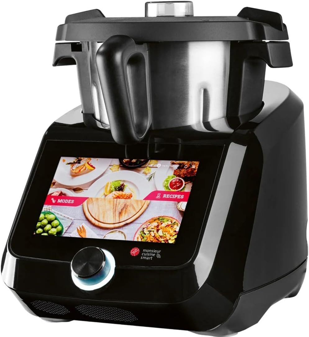 SilverCrest Küchenmaschine Monsieur Cuisine smart SKMS 1200 C1, 1200 W, 3 l Schüssel, WLAN-Funktion