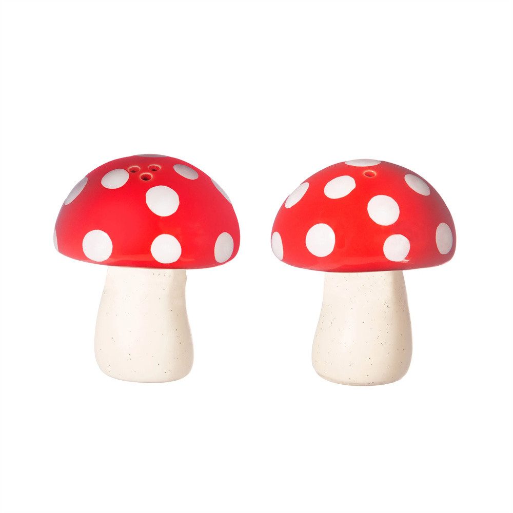 Sass & Belle Salz- / Pfefferstreuer Pilz, (Set, 2-tlg), Streuergröße ca. 6 x 6 x 7,5 cm